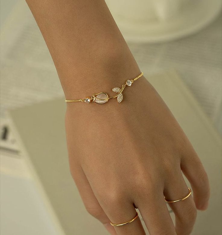 Pulsera Tulipán + CAJA DE REGALO